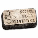 10.14 oz Silver Bar - Placer Sierra (PS)