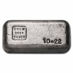 10.22 oz Silver Bar - Drew Refining Co.