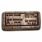 10.28 oz Silver Bar - 1st American (Lot 1152)