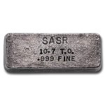 10.70 oz Silver Bar - Vintage SASR