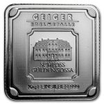 10 gram Silver Bar - Geiger Edelmetalle (Original Square Series)