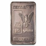 10 gram Silver Bar - RefineMet