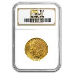 $10 Indian Gold Eagle MS-65 NGC (Random)