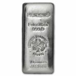 10 oz Silver Bar - Argor-Heraeus w/COA