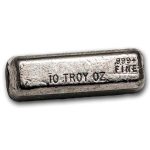10 oz Silver Bar - International Dia-Mint