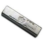 10 oz Silver Bar - MG Crown