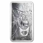 10 oz Silver Bar - PAMP Suisse Into the Wild - Wolf