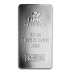 10 oz Silver Bar - Republic Metals Corp. New Style (RMC)