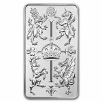 10 oz Silver Bar - The Royal Mint Celebration Bar