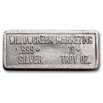 10 oz Silver Bar - Vintage Willowcreek Marketing