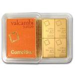 10 x 1/10 oz Gold Valcambi CombiBar™ (In Assay)