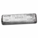 100.60 oz Silver Bar - Vintage PMTARCO