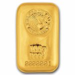 100 gram Gold Bar - Perth Mint (Cast, Serialized)