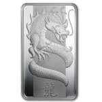 100 gram Silver Bar - PAMP Year of the Dragon (No Assay)