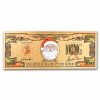 100 Milligram The North Pole Holiday Gold Bill (Santa Claus)