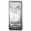 100 oz Silver Bar - American Bald Eagle