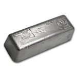 100 oz Silver Bar - Brown Materials
