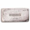 100 oz Silver Bar - Engelhard (3rd Ser., 5-Digit #, Floating Dec)