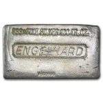 100 oz Silver Bar - Engelhard (Poured)