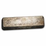 100 oz Silver Bar - Vintage GR