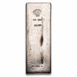 100 oz Silver Bar - Vintage Johnson Matthey (London, JM 70907A)