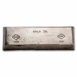 100 oz Silver Bar - Vintage OGS (Oregon Gold & Silver)