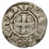 (1160-1176 AD) Kingdom of France Silver Denier Ralph VI VF