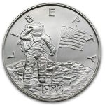 13 oz Silver Round - 1988 Young Astronauts