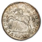 1693 German States Brunswick-Wolfenbuttal Silver 2/3 Thaler AU