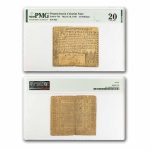 1769 15 Shillings Pennsylvania 3/10/69 VF-20 PMG (Fr#PA-141)