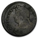 1787 Connecticut Copper Draped Bust Facing Left VG