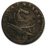 1787 New Jersey Copper Cent Fine+
