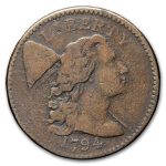 1794 Head of 1795 Large Cent Fine Details