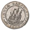 1802 Netherlands East Indies Silver 1/16 Gulden BU