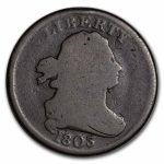 1803 Half Cent Good