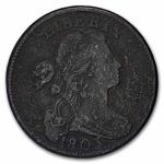 1803 Large Cent Sm Date/Lg Fraction VF-35 Details