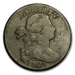 1803 Large Cent Sm Date/Sm Fraction Fine