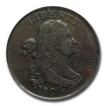 1804 Half Cent XF-40 PCGS (Spiked Chin)