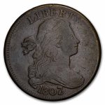 1807/6 Large Cent VF
