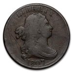 1807 Half Cent Fine