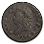 1808 Large Cent Good Details (Corroded/Scratched)