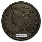 1809-1836 Classic Head Half Cent Fine
