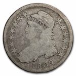 1809 Bust Half Dollar Good