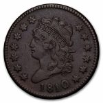 1810/09 Large Cent VF