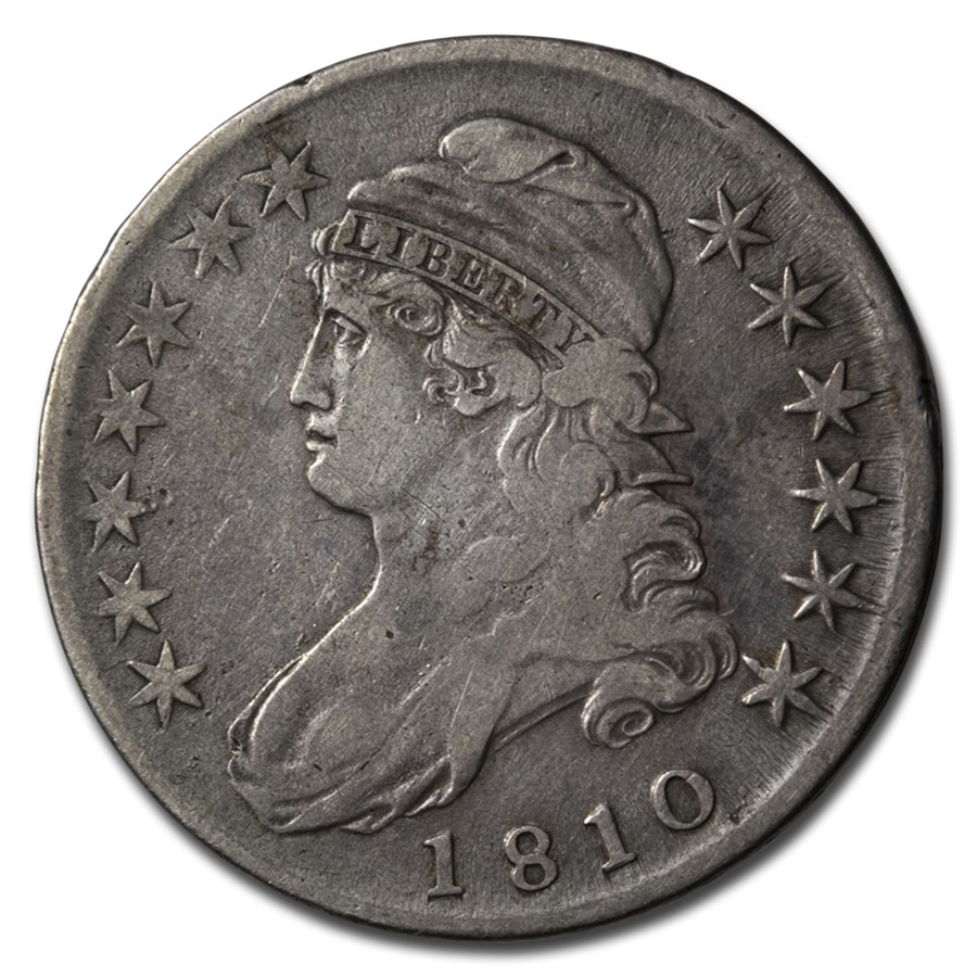 1810 Bust Half Dollar Fine