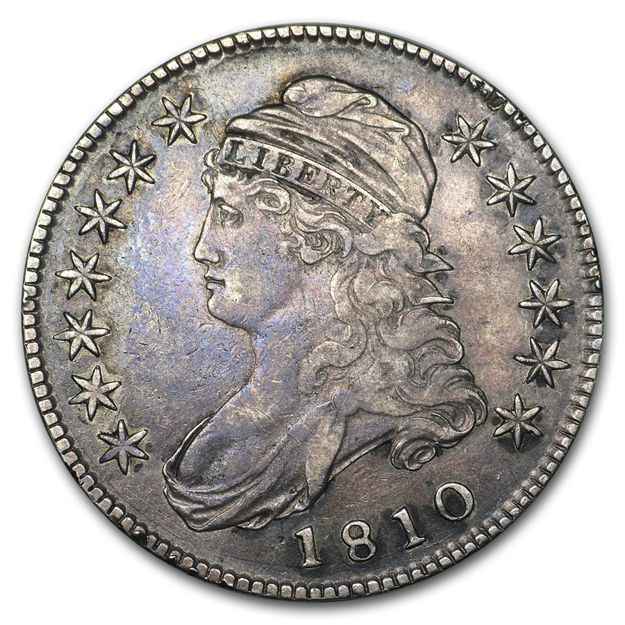 1810 Bust Half Dollar VF