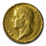 1811-A France 40 Francs Napoleon I XF