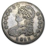 1811 Bust Half Dollar VF (Small 8)