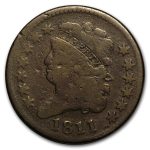 1811 Half Cent Good