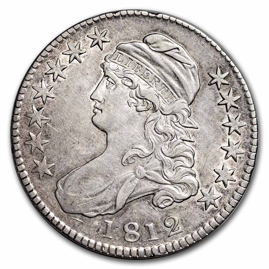 1812 Bust Half Dollar AU